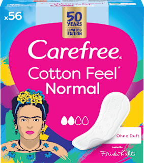 Slipeinlagen Cotton Feel Normal ohne Duft Carefree