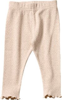 Leggings mit Ripp-Struktur, beige, Gr. 86 ALANA