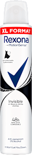 Део спрей за тяло Invisible Black&White 48H Rexona