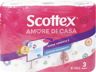 Carta da cucina Amore di Casa Scottex