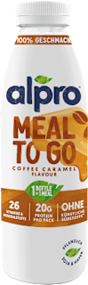 MEAL TO GO, kava in karamela alpro