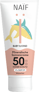 Sonnencreme Baby & Kind Wasserfest LSF 50 NAIF