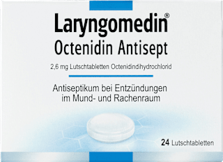 Laryngomedin 2.6 mg Octenidindihydrochlorid Antisept Lutschtabletten Laryngomedin