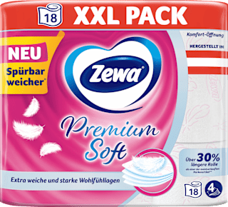 Toilettenpapier Premium Soft 4-lagig XXL Pack Zewa