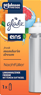 Lufterfrischer Minispray eins Fresh Mandarin Dream Nachfüllpack glade