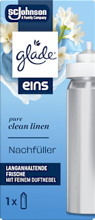 Lufterfrischer Minispray eins Pure Clean Linen Nachfüllpack glade