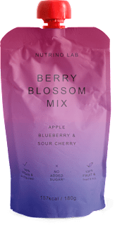 Sadna kaša BERRY BLOSSOM MIX - jabolko, borovnica in višnja Nutrino Lab