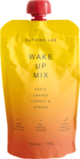 Sadno-zelenjavna kaša WAKE UP MIX - jabolko, pomaranča, korenje in ingver Nutrino Lab