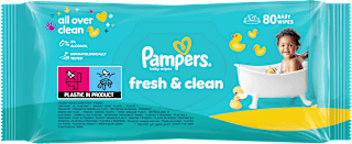 Vlhčené utierky Fresh Clean XXL Pampers