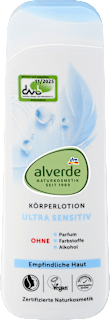 tělové mléko Ultra Sensitiv alverde NATURKOSMETIK