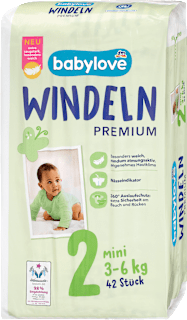 Pannolini premium taglia 2 mini (3-6 kg) babylove