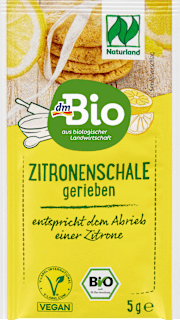 citronová kůra strouhaná dmBio