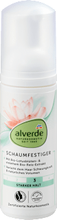Schaumfestiger mit Lotusblüten- & violettem Reisextrakt alverde NATURKOSMETIK
