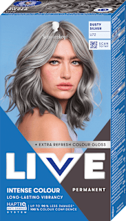 Farba na vlasy Live Intense Colour - U72 dusty silver Schwarzkopf LIVE