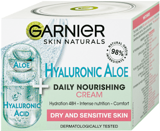 Denný pleťový krém Hyaluronic Aloe  GARNIER SKIN NATURALS