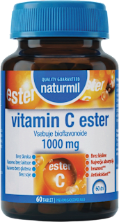 Prehransko dopolnilo vitamin C ester naturmil