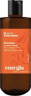 Shampoo con Aloe e Arancia Organic Innovation