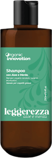 Shampoo con Aloe e Menta Organic Innovation
