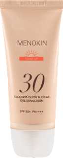 30 SECONDS GLOW & CLEAR GEL krema za zaštitu od sunca, SPF 50+ MENOKIN