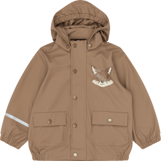 Regenjacke, braun, Gr. 98/104 Mikk-Line
