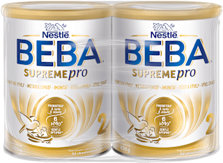 Následná dojčenská mliečna výživa SUPREMEpro 2 BEBA