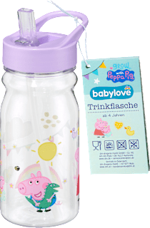 Kindertrinkflasche pink ab 4 Jahren babylove