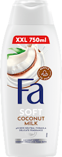 Душ гел Кокосовo мляко Soft Fa