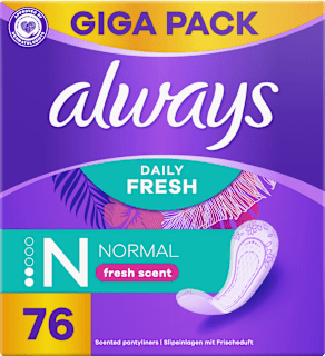 Dnevni ulošci Daily Fresh, normal always