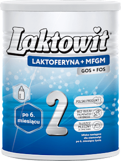 Mleko następne 2 dla niemowląt po 6. miesiącu życia Laktoferyna+MFGM Laktowit