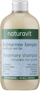 Rožmarinov šampon za rast las Naturavit