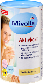 Aktivkost Pulver Vanille Mivolis