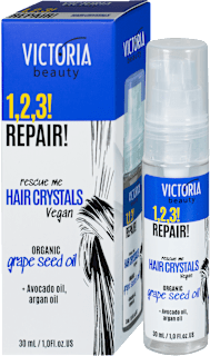 Кристали за увредена коса 1, 2, 3! Victoria Beauty