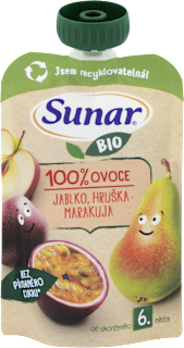 Kapsička jablko, hruška, marakuja Sunar