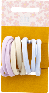 Haargummi-Set Italiener Pastellfarben s-he stylecollection