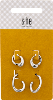 Ohrstecker Ohrring-Set silber s-he stylecollection
