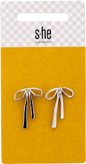 Ohrstecker Ohrringe Schleifen silber  s-he stylecollection