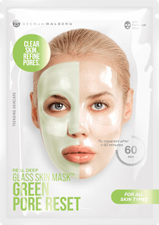 Tuchmaske Glass Skin Grün Pore Reset Svenja Walberg