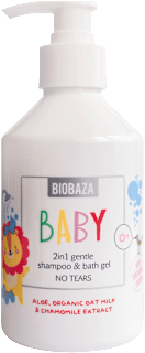 2u1 nježni šampon i gel za kupanje Baby Biobaza