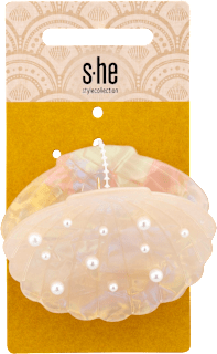 Haarklammer Muschel s-he stylecollection