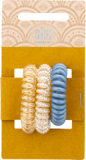 Spiralhaargummi mehrfarbig s-he stylecollection