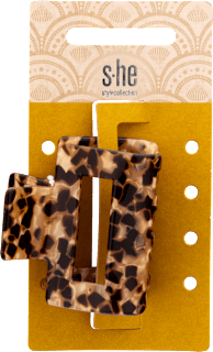 Haarklammer mit Cut-Out Leo s-he stylecollection