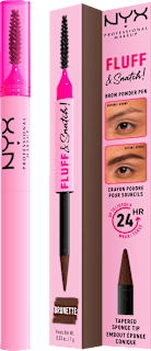 Szemöldökformázó, Fluff & Snatch! - Brunette NYX PROFESSIONAL MAKEUP