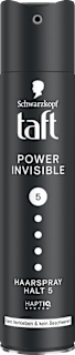 Haarspray POWER INVISIBLE Halt 5 Schwarzkopf taft