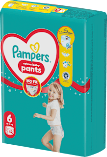 Pieluchomajtki Active Baby 6 Jumbo Pack Pampers active baby