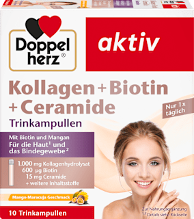 Kollagen + Biotin + Ceramide Trinkampullen Doppelherz