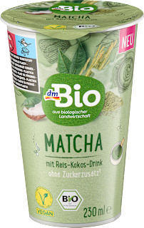 rýžový nápoj matcha dmBio