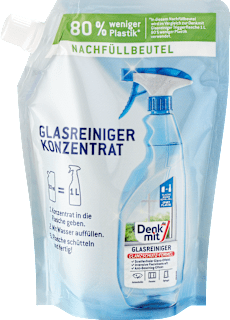Glasreiniger Konzentrat Nachfüllpack Denkmit