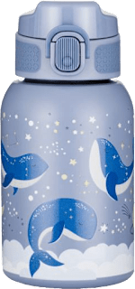 lahev nerezová termo se slámkou 350 ml Whale Song Petite&Mars