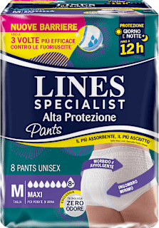 Pants unisex Alta Protezione maxi taglia M LINES