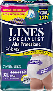 Pants unisex Alta Protezione maxi taglia XL LINES